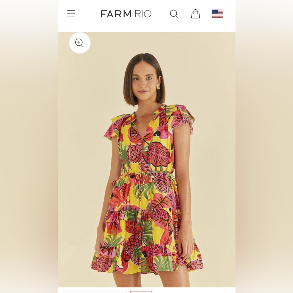 Farm Rio Dress size Small